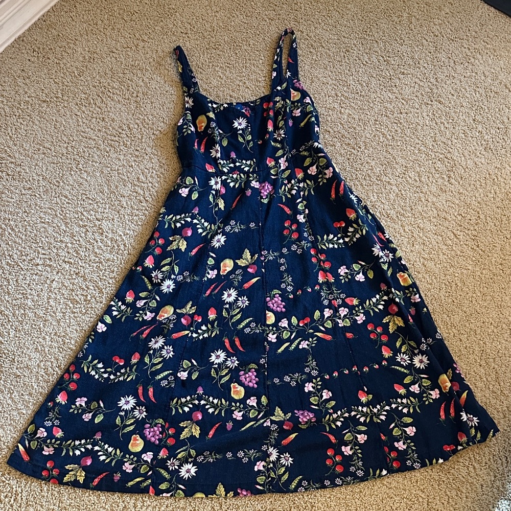 Old Navy Floral Maxi Dress - Navy Multi